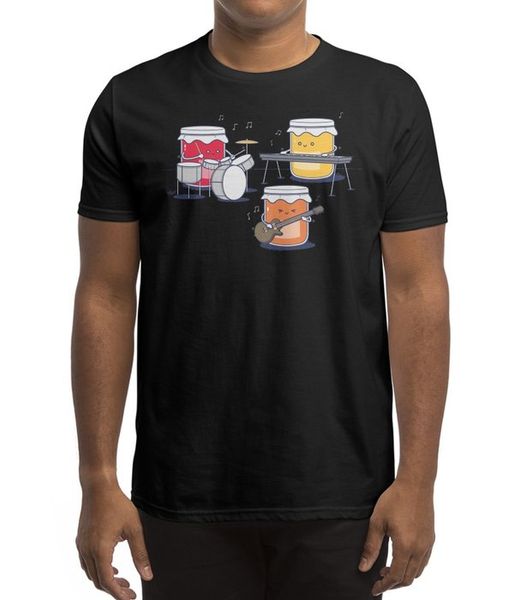 

new men casual printed jam session black variant short sleeve s hoodie designers t shirts sweatshirt