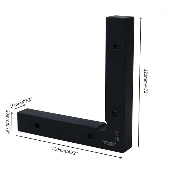 

woodworking 90 ° precision positioning l squares block right angle ruler tools1