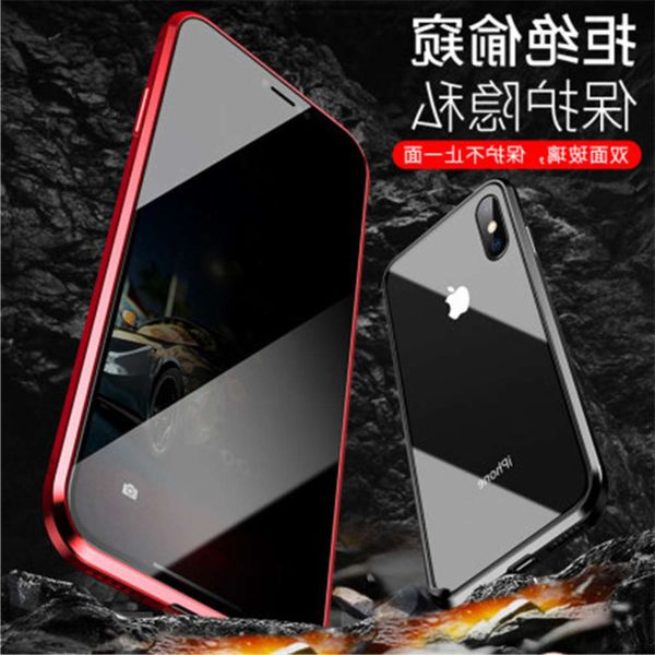 

suitable for double-sided magnetic absorption xsmax anti peep magneto glass xr protective of vip 11pro mobile p