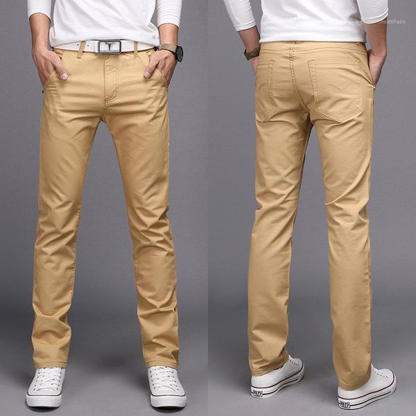 

spring summer jeans thin 2020 men's fashion jeans menpants clothes new fashion brand 28-381, Blue