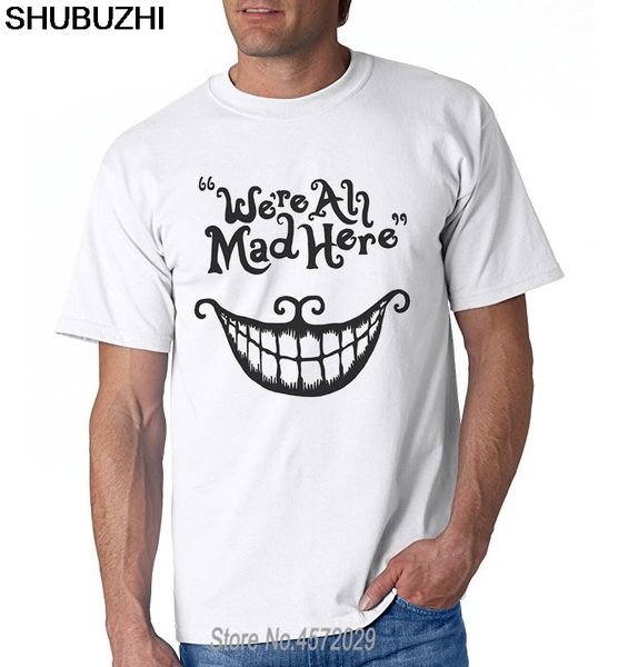 

we're all mad here men's s casual man les paques gift s garment shop euro size hoodie designers t shirts sweatshirt