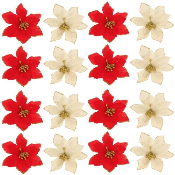 

20pcs creative shining fashionable beautiful christmas cloth flower flower pendant for l1