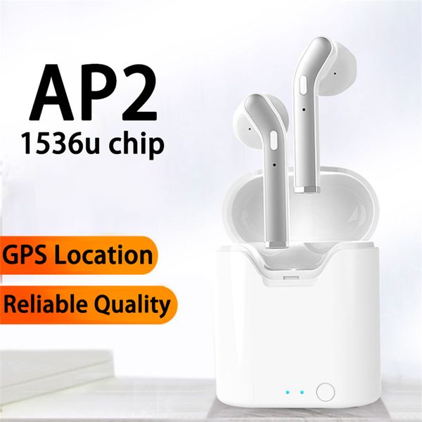 

новый 1536u чип тчд2 для iphone 12 мини 11 про макс tws наушник bluetooth беспроводной зарядки 2-го поколения датчик + переименован серийный