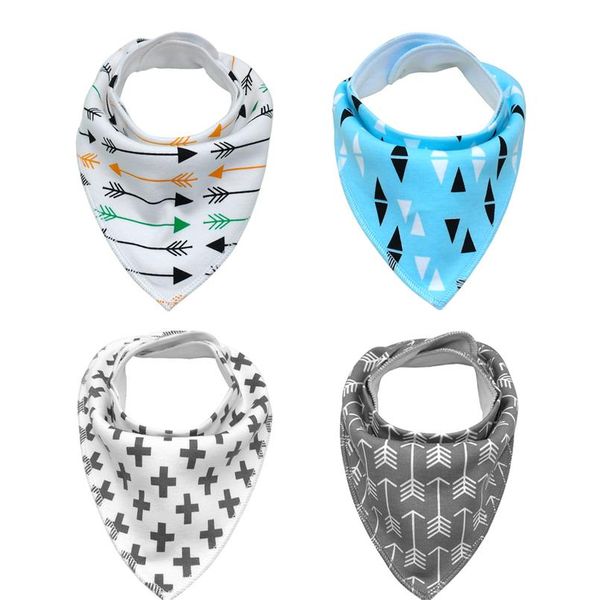 

4pcs/lot pet dog puppy cat bandana collar scarf neckerchief pet accessories for small medium large dogs chihuahua cotton qylcmv