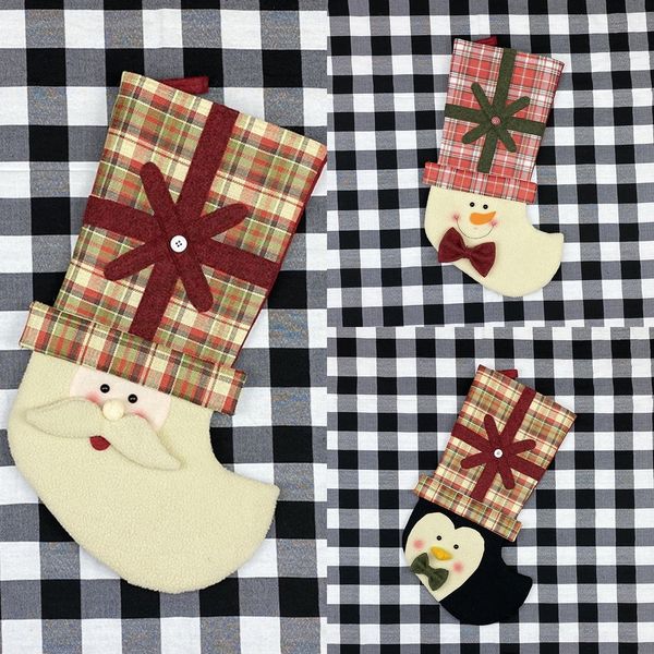 

r8h1a christmas socks socks 97ngc bag children's gift bag christmas tree decoration pendant decorations gift