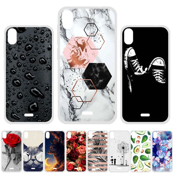 

tpu soft cover of wiko y50, diy silicon paint shell of 5.0 inch wiko y50vfe1