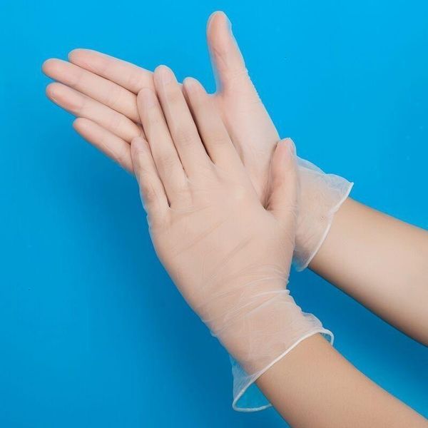 

thickened micro-elastic disposable boxed gloves kitchen 100 factory dish wash gloves gardening gloves baking accessories supply
