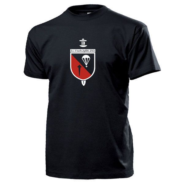 

men cool tee shirt 5 fschjgbtl 253 kompanie fallschirmjagerbataillon eisberg kaserne t shirt summer t-shirt sport hooded sweatshirt hoodie