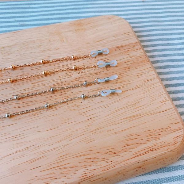 

fashion chic womens eyeglass chains sunglasses reading beaded glasses chain eyewears cord holder neck strap rope h jllyfl