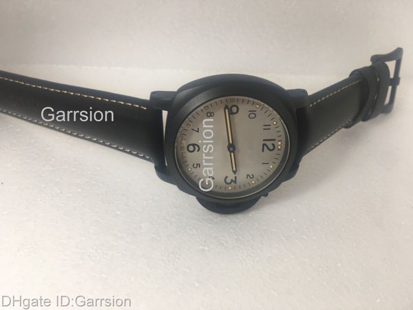 Herrenuhr mechanisch automatisch Mode Armbanduhren AAA 44mm Gehäuse mit Leder Reloj Herrenuhren Montre de Luxe Designer Recto Verso