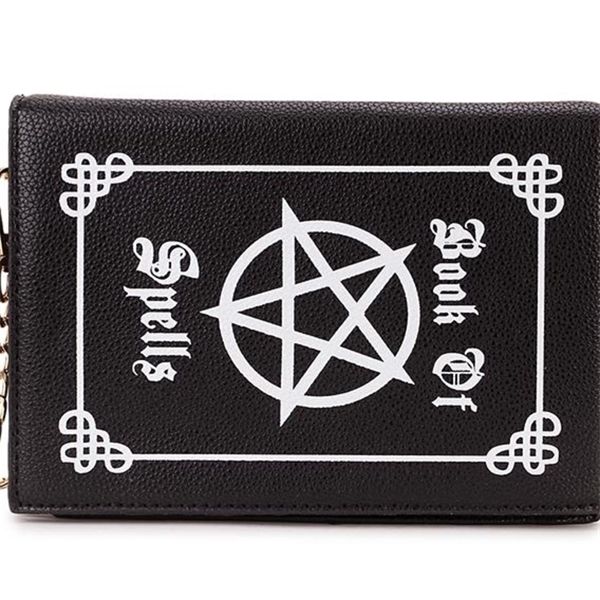 

enjoinin fashion magic book design pu purse daily clutch ladies shoulder handbag women's crossbody mini messenger bag c1223