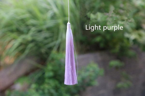 

2pcs fashion gradual tassel fringe diy garments materials key bag phone bookmark tassel pendant hand make embellissements craft h bbywgs