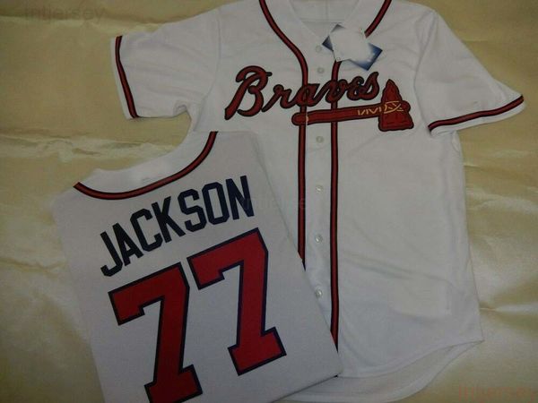 Custom Luke Jackson Baseball Base Cool Jersey