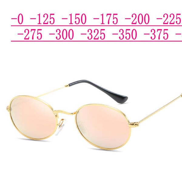 

sunglasses frames myopia women polarized round mirror shades prescription sun glasses for shortsighted female diopter myopic eyewear nx, Silver