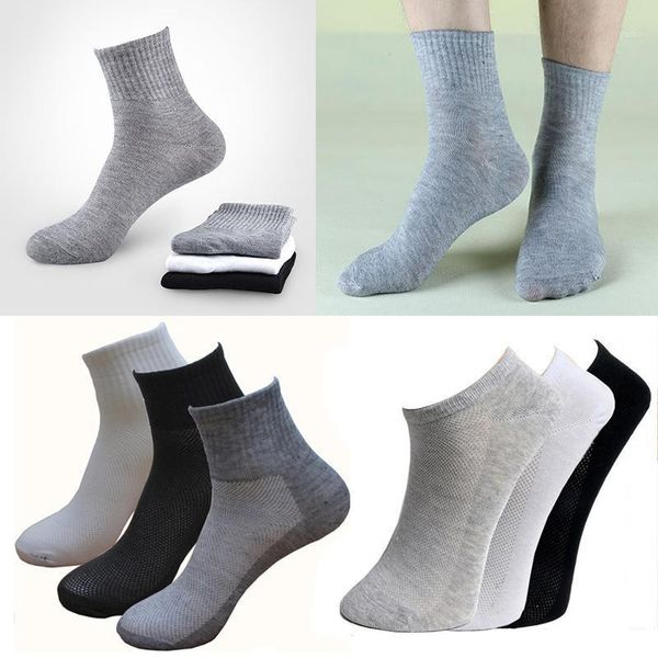 

fashion men's cotton socks new style business men socks soft breathable spring autumn winter for male chaussette homme1, Black