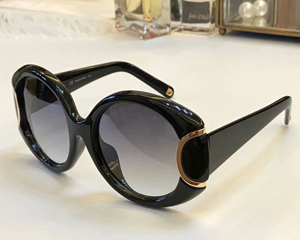 

2021 women sunglasses pc full frame luxury designer women sunglasses gradient color frame personality fashionable sun glasses, White;black
