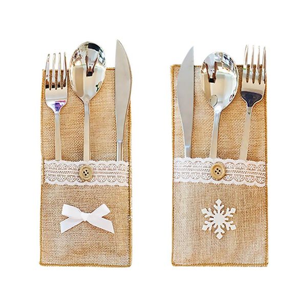 

knife kitchen cutlery fork and covers silverware holders pockets christmas wedding table decor for restaurant l cafe