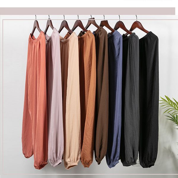 

harem pants ladies long pants quicky dry breather, Black;white