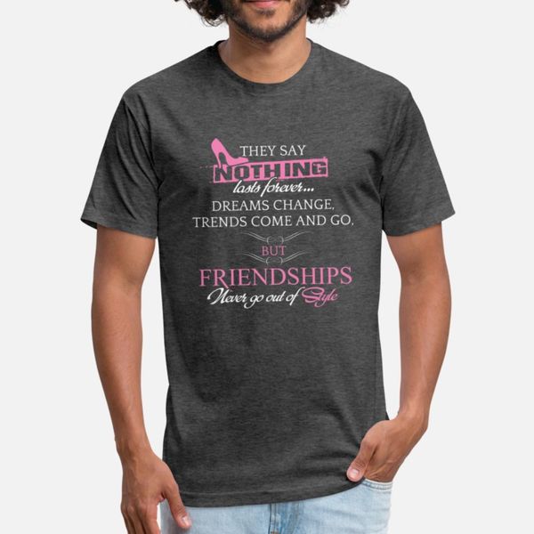 

friendship - dreams change, trends come and go designers graphic t shirt hip hop print tracksuit hoodie sweatshirt