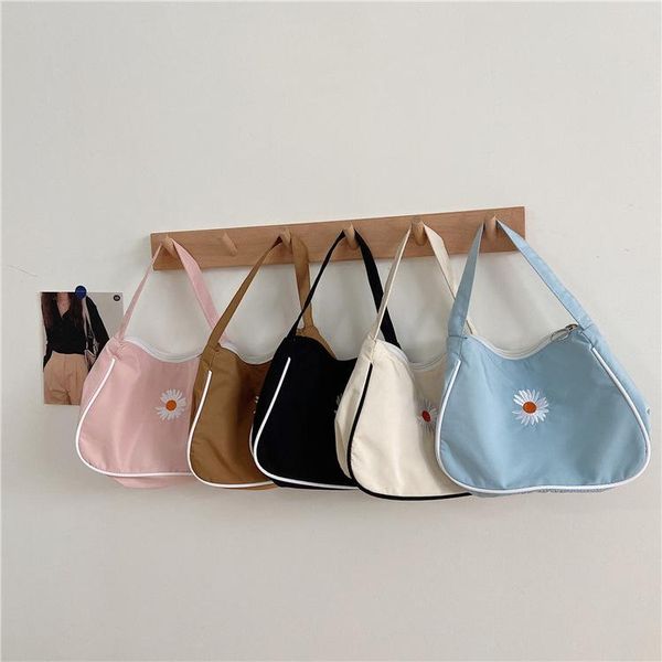 

women bag canvas crossbody bags causal travel handbag retro daisy refreshing bag cute for girl shoulder for female purse new
