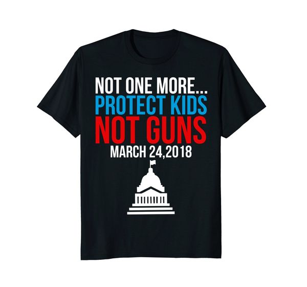 

2019 горячие продажи 100% хлопок не еще один protect рубашка дети не пистолеты gun control summer style tee shirt спорта толстовка с капюшон