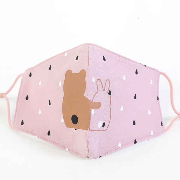 

printed rope folding summer children's cartoon mask ear adjustable cotton student stereo mask outlet 4qfqv