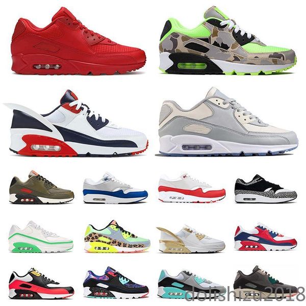 

men women shoes 90 elephant patch bred atomic teal university red mens trainer breathable 90s outdoor sports sneakers size 36-45 do, Black