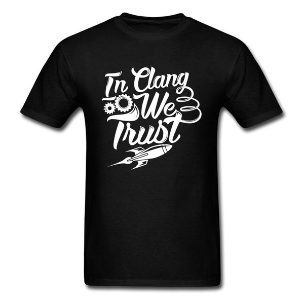 

in clang we trust design short sleeve tees summer autumn black mens t shirt camisa sweatshirts fashion sport hooded sweatshirt hoodie