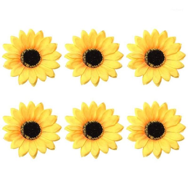 

sunflower napkin rings set of 6, table accessories, napkin holder rings for tabl r9jc1