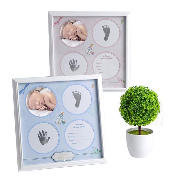 

kid growth record diy beautiful collection imprint handprint footprint p picture kids born commemorate pictures frames