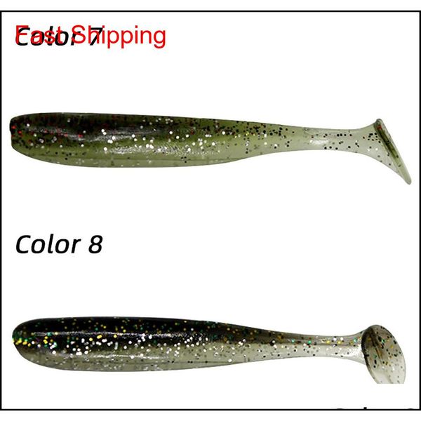 

10pcs/bag fishing lures t tail soft lures sile bait 6.3cm 1.6g carp bass pike jig sea baits fishing swimbait wo qylqrn alice_bag