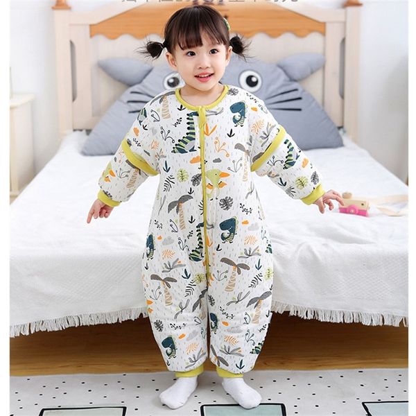 

6 months boy fall and winter born baby sleeping bags for men women printed sleep can diaper changing bag 220222