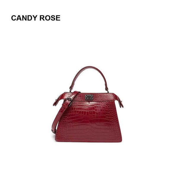 

candy rose crocodile kitty shoulder bag youth fashion portable messenger women