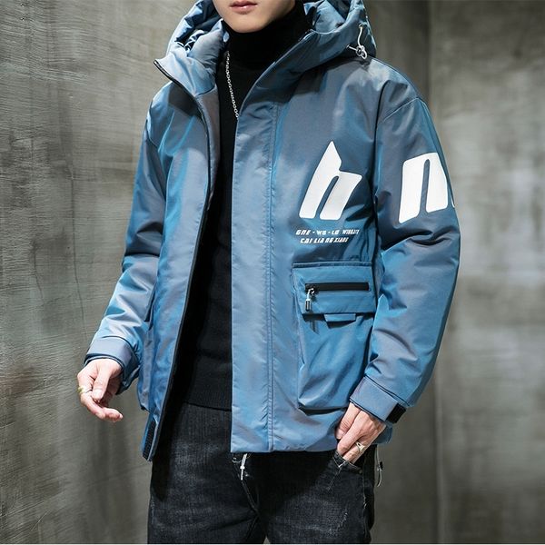 

ax8n 2020 autumn and winter paris oversized pockets casual street fashion jackets down men women couple outwear warm ship 1023, Black;brown