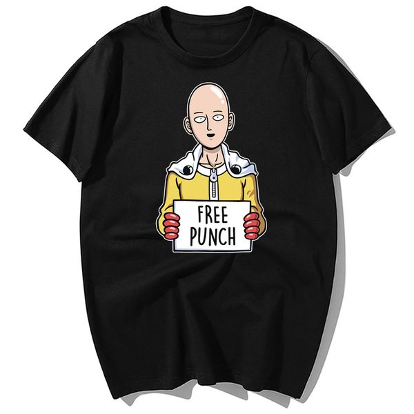 

funny japan anime one punch punch summer fashion casual tshirt hip hop harajuku streetwear sport hooded sweatshirt hoodie men t shirt