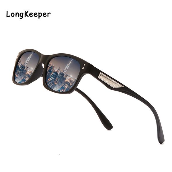 

vintage brand designer men polarized sunglasses classic sports driving mirror glasses square frame fishing sun glasses eyewear, White;black