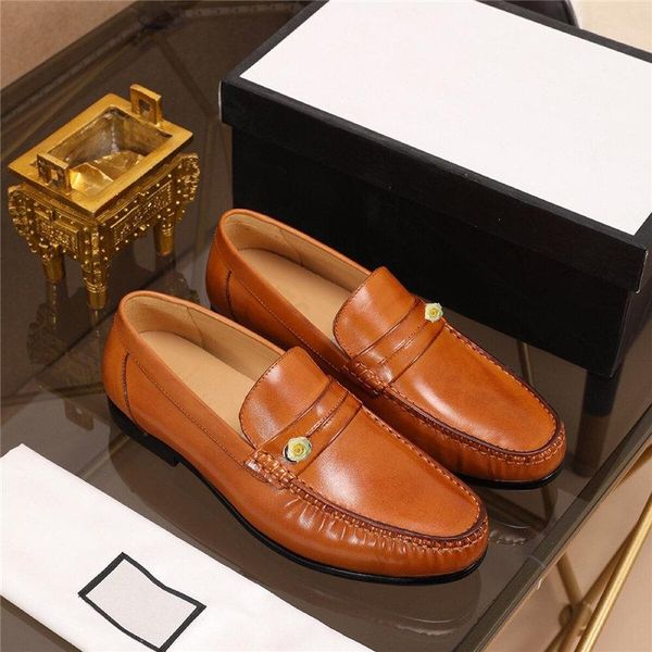 

md fashion men wedding shoes office shoe men formal flats shoe mens classic business leather men dress shoes 11, Black