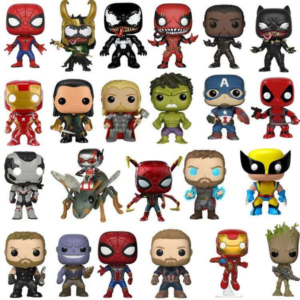 

funko pop superhero series venom anti-armor hulk elemental eater tony stark figure