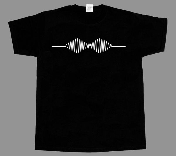 

дизайнеры балахон arctic monkeys черный осциллограф новый черный короткий / длинный рукав лето новых людей хлопок tee футболки толстовка