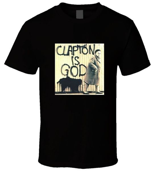 

cotton print mens summer eric clapton is god black men hoodie designers t shirts sweatshirt
