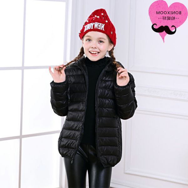 

m8girls lightweight down jacket, big boys and short winter wear, boys' new fat children's coat 9vip, Blue;gray