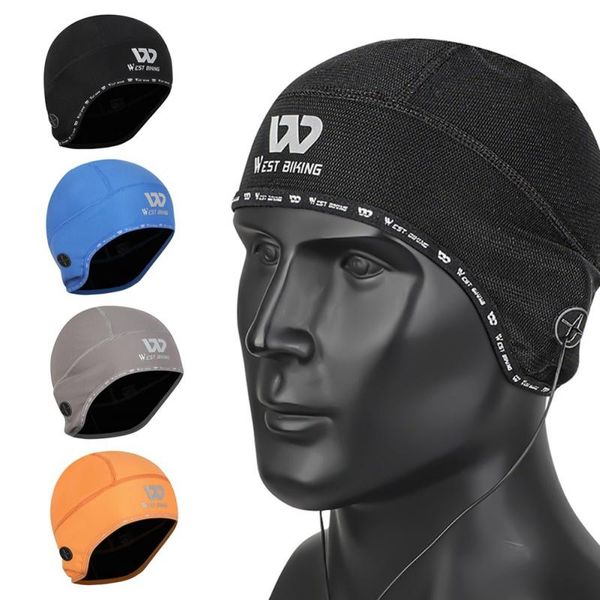 

cycling headband cap cycling headwear winter windproof keep warm fleece outdoor sports bike equipment ear warmer, Black
