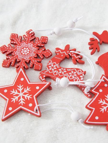 

ornament elk nordic ins scene christmas tree pendant creative snowman