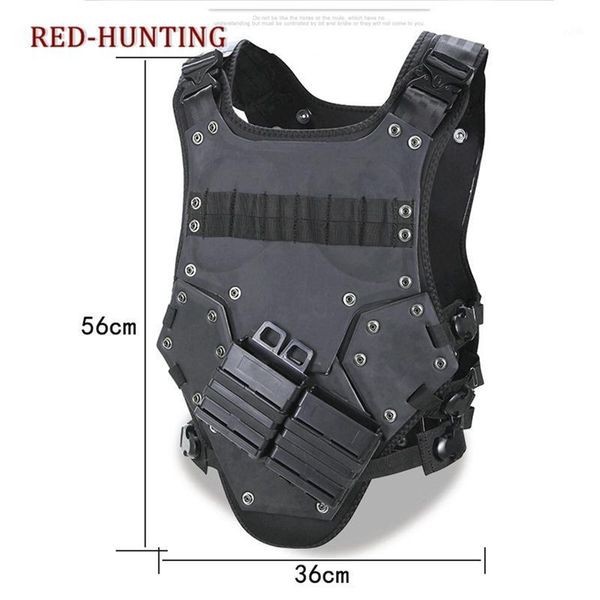 

hunting jackets tactical combat tf3 vest molle cosplay body protector for men black sand1, Camo;black