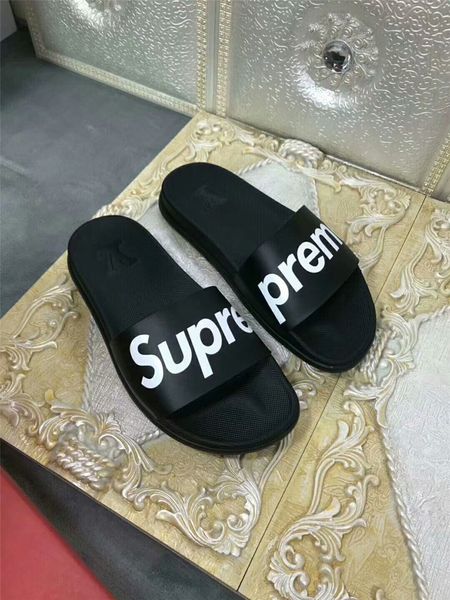 

designer slippers loafer men slide luxury fashion casual sandal slippers loafers slides moccasins sandals trainers sneak shoes, Black