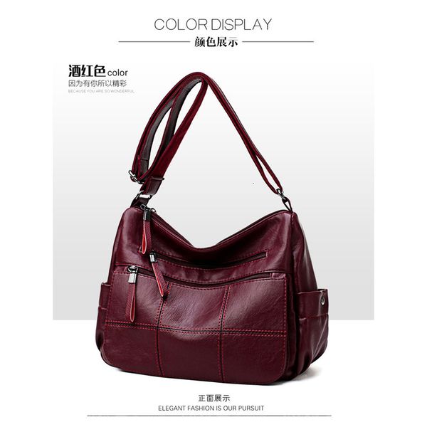 

hbp non-brand versatile middle-aged and elderly women's bag korean version elderly messenger bag mother's single shoulder bag soft