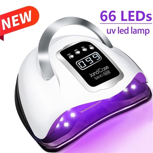 Sun X11 Max UV LED lâmpada para a unha secador manicure gel polonês com movimento sensivel de movimento 220314