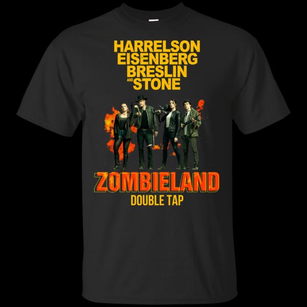 

zombieland - double tap 2019 unique t-shirt black men-women sport hooded sweatshirt hoodie