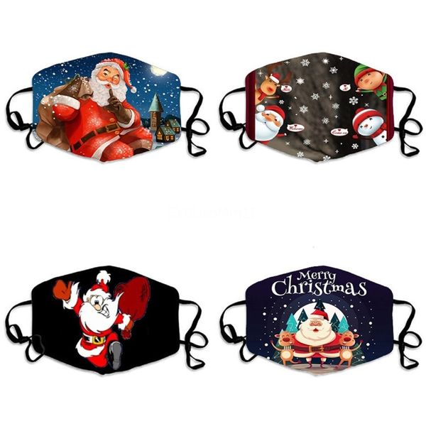 

face mask black fashion face mask three layer prection with meltblown facemask printing red blue masks#318