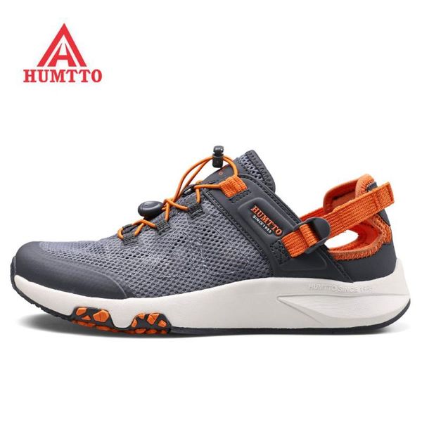 

humtto men's summer water aqua barefoot shoes sneakers for men fishing hiking trekking sandals beach shoes sneakers man